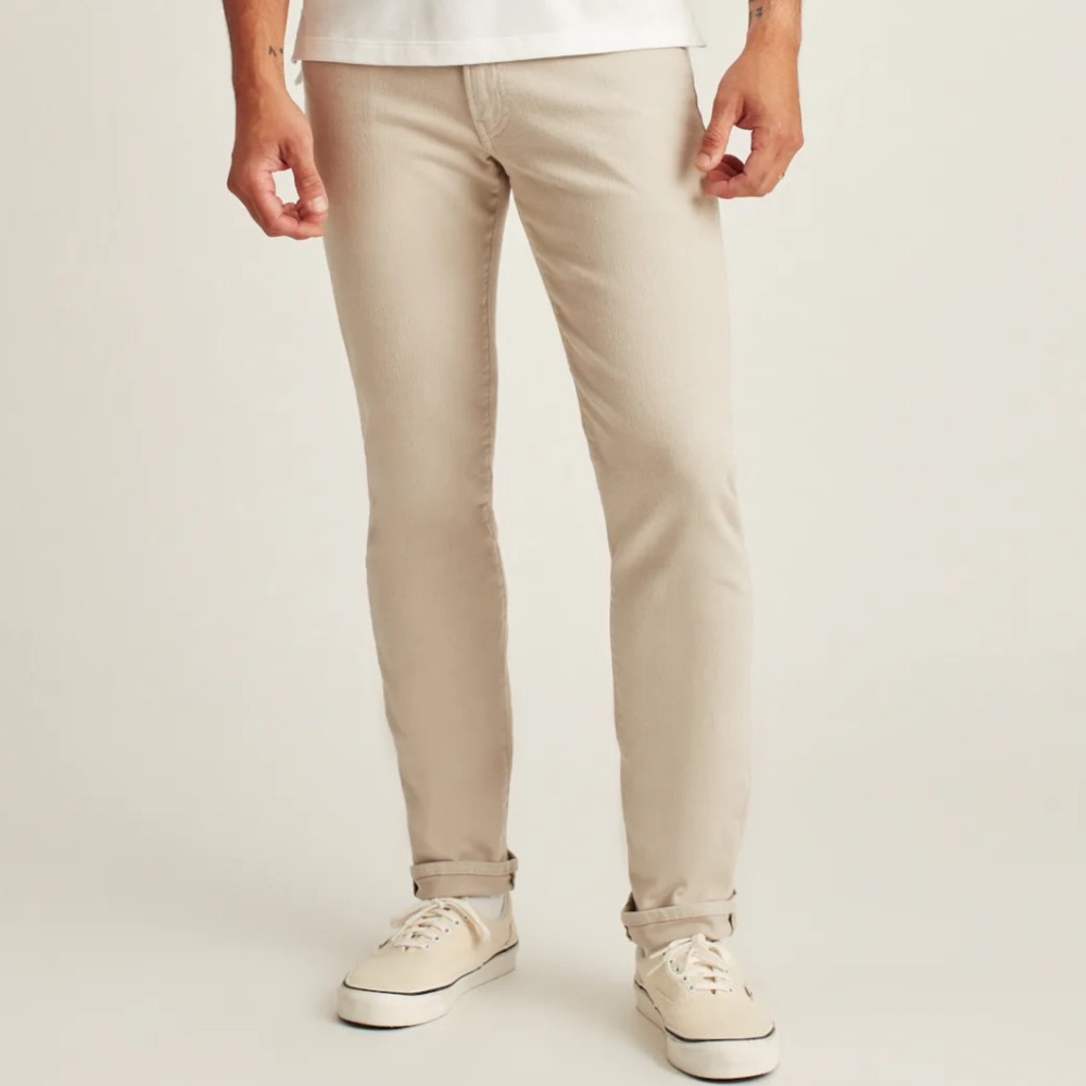 Bonobos Extra Stretch Travel Jeans Khaki Size: 31/30